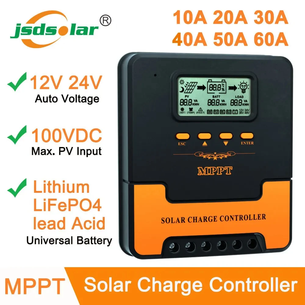 New High Voltage 96volt Solar Panel Charge Regulateur MPPT 30A 40A